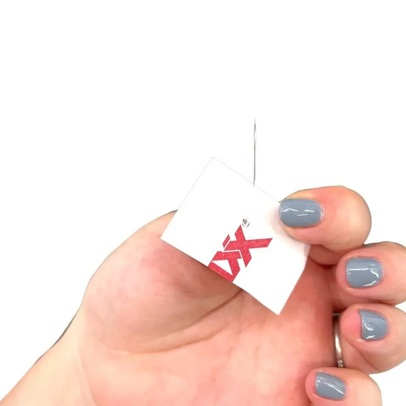 Zara‎ Jacquard Asymmetric One Shoulder Crop Top Ring Detail Black Green Small - Picture 8 of 9